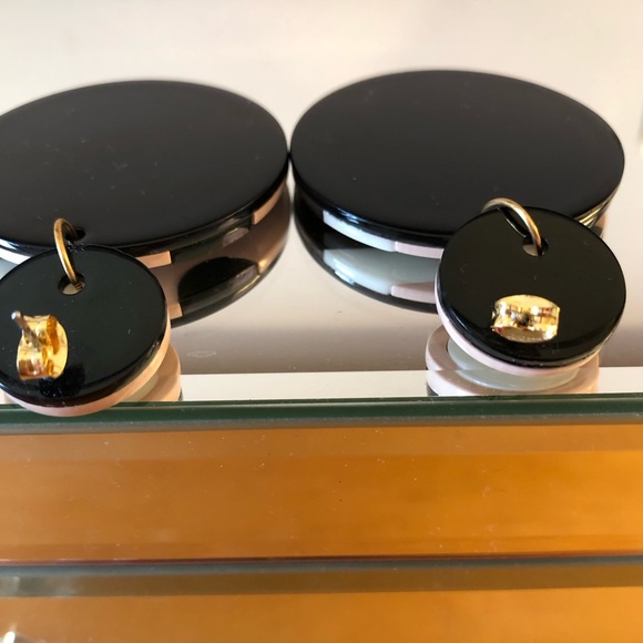 Anthropologie geo disc earrings - Picture 7 of 8